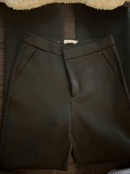 Good American Pants - Good American Black Tailored Dress Pants